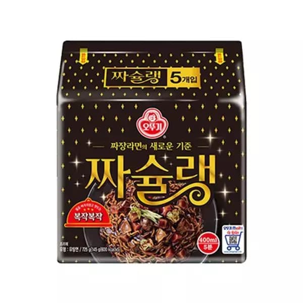 [쿠팡] 오뚜기 짜슐랭 145g, 5개, (3,300원 / 무료배송)