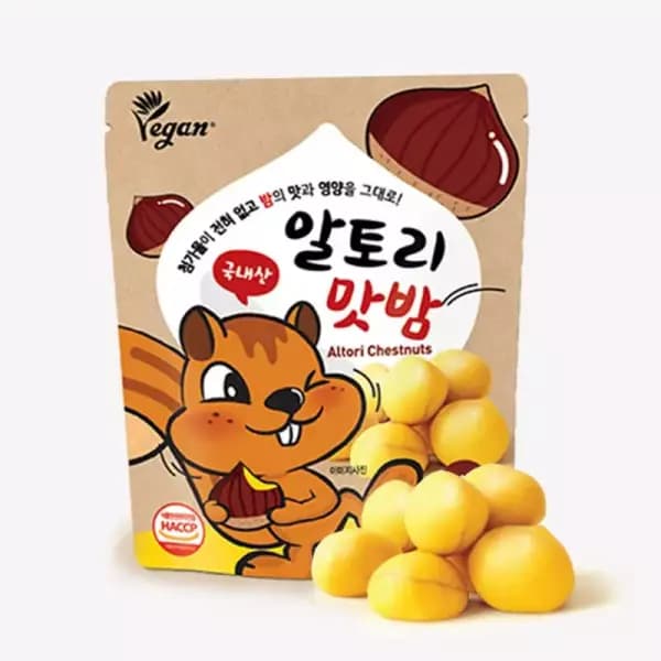 [지마켓] 국내산 밤 100% 알토리 맛밤 50g 10봉 (15,080원/무료) (무료배송)