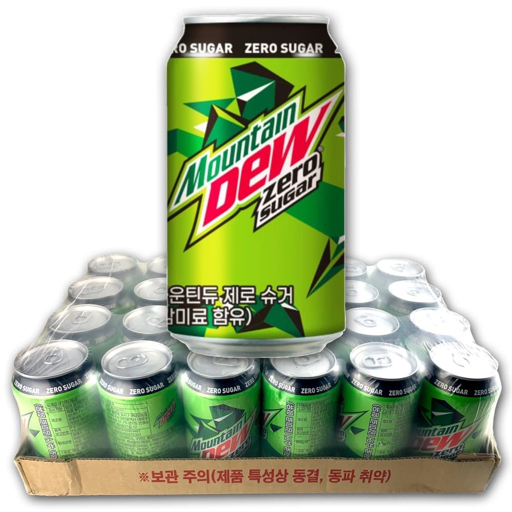 마운틴듀제로 355ML X24 (10,990원)