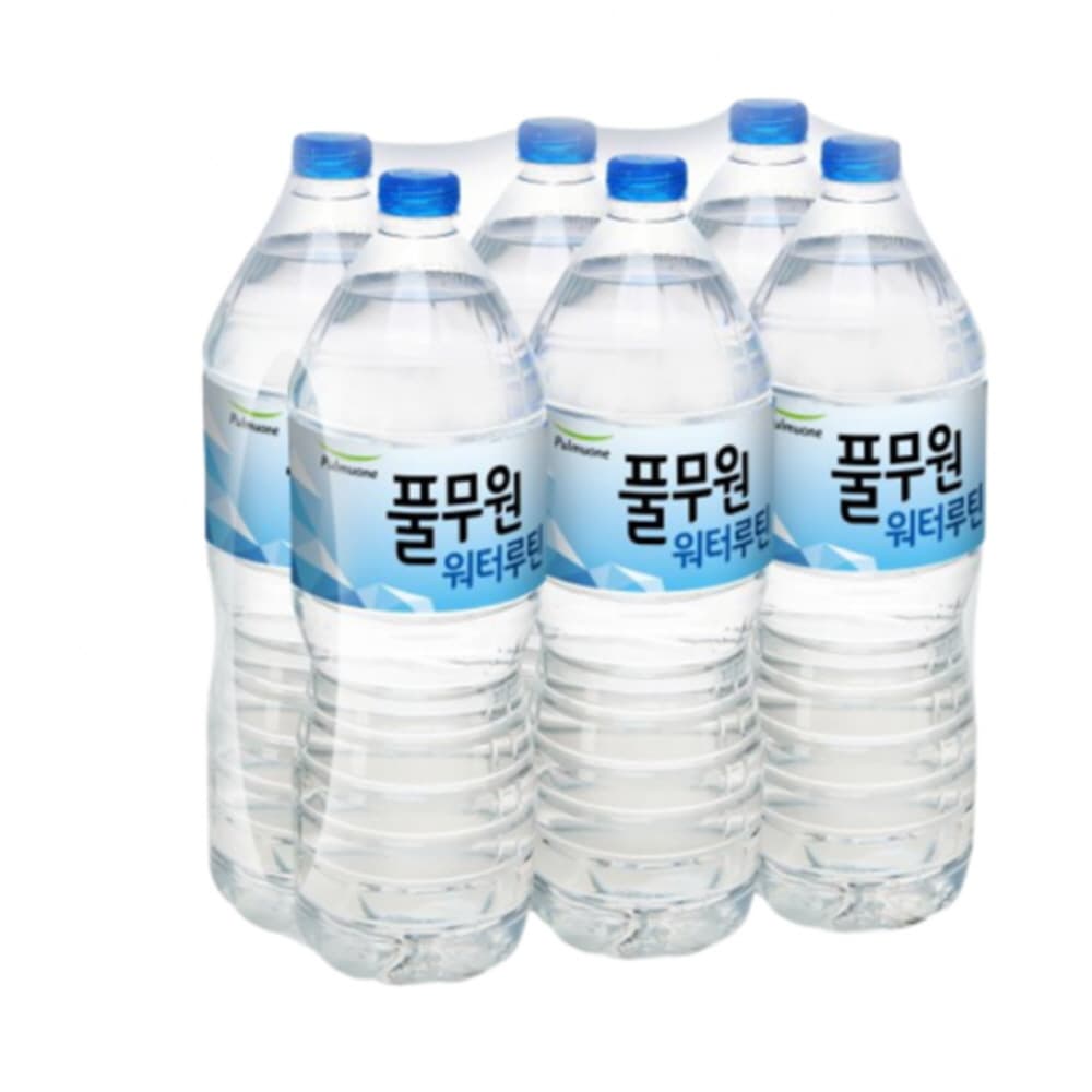 [지마켓] 풀무원 워터루틴 생수 2리터x24개 (8,720원/무료) (무료배송)