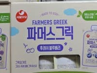 서울우유 파머스그릭 120G X 12 (블루베리) (12,490원)