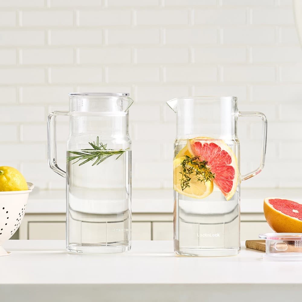LOCK&LOCK 락앤락 내열유리 저그 2PK, 1.2L (19,990원)