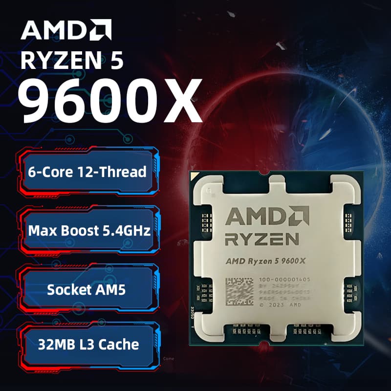 [알리익스프레스] AMD 라이젠5 9600X 6코어 12스레드 최대 5.4GHz ($3.00 / (약: 4,244원))