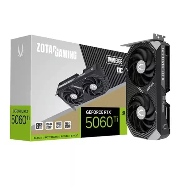 [알리익스프레스] ZOTAC GAMING 지포스 RTX 5060 Ti Twin Edge OC D7 8GB (655,070원 / 무료배송)