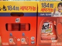 액츠데오후레쉬 세탁세제+베이킹소다 3.5LX2 / 184회분 (16,490원)
