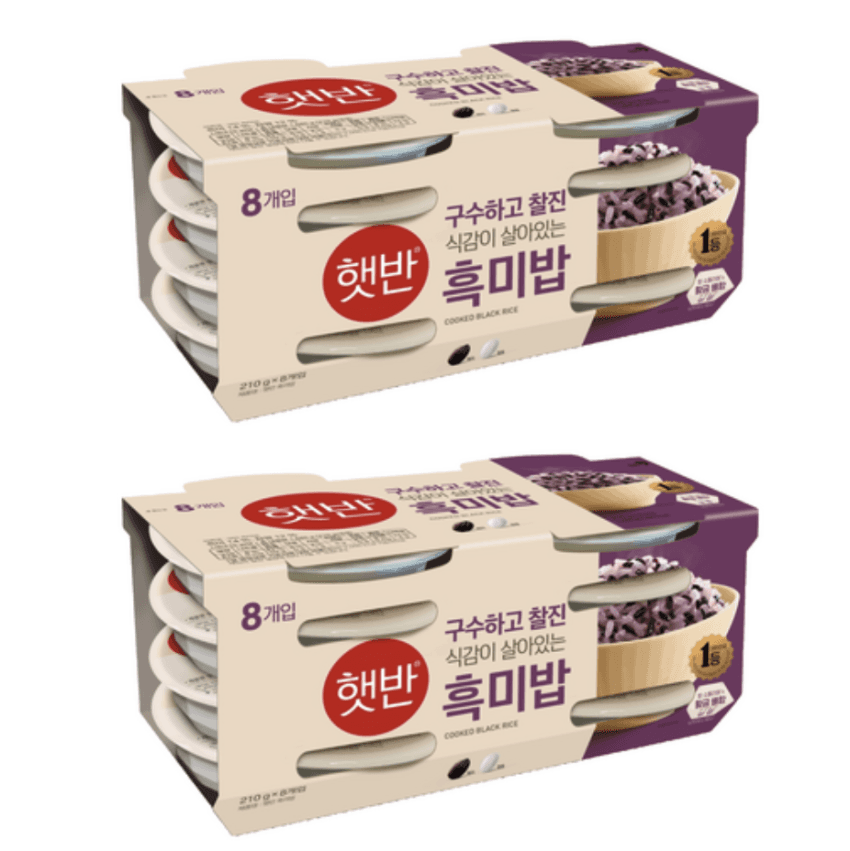 햇반 흑미밥, 210g, 16개 15,960원