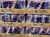 웰치스 탄산소다/ 포도맛 355ML X 24캔 (13,490원)