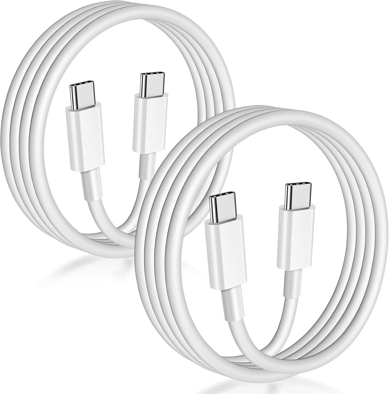 Amazon) 빨리 충전되는 Type-C 60W 케이블 2개 10.99--->2.99