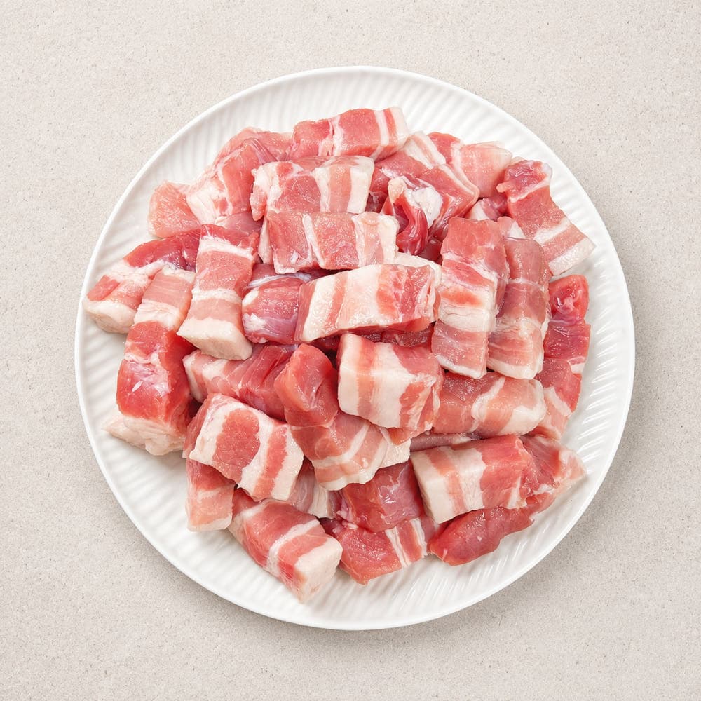[네이버] 한입 삼겹살 500g 4팩 총 2kg (19,900원/무료) (무료배송)