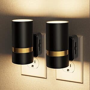 [Amazon] 2-Pk JandCase Dusk-to-Dawn Dimmable LED Night Light ($9.99 / (약: 14,134원))