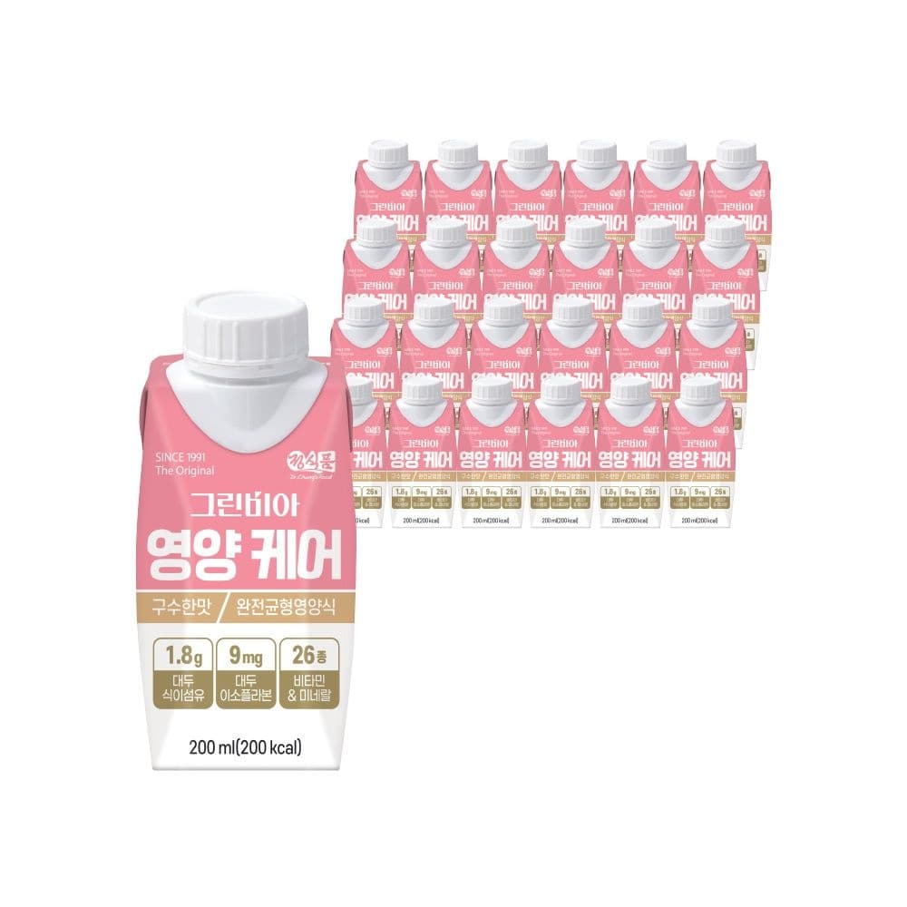 [롯데온] 그린비아 영양케어/당케어 200ml 24팩 (24,500원/무료) (무료배송)