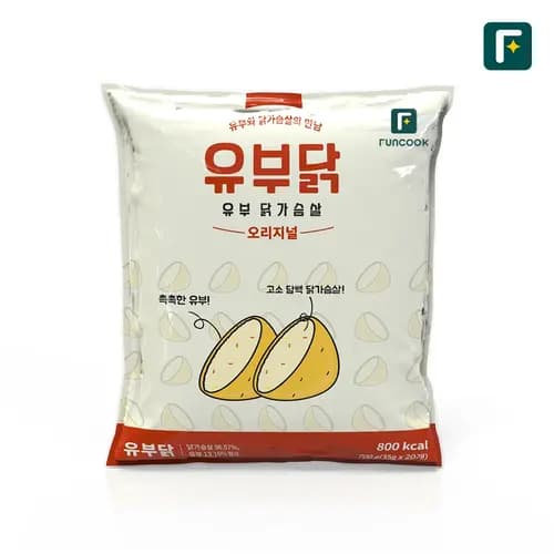 [떠리몰] [펀쿡] 유부와 닭가슴살의 맛있는 조화 유부닭 700g(35g*20개입) (2개이상 구매가능) (업체별도 무료배송) (8,900원)