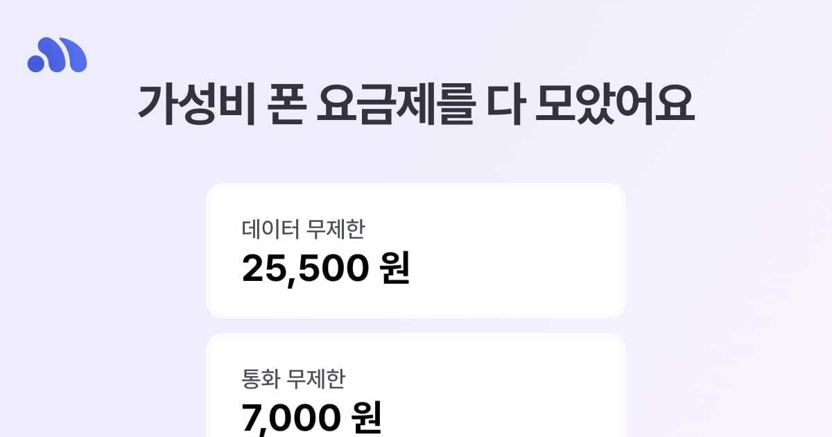 [기타] [티플러스] LGU+알뜰폰 150GB + 5Mbps (평생 25,900원) (무료배송)