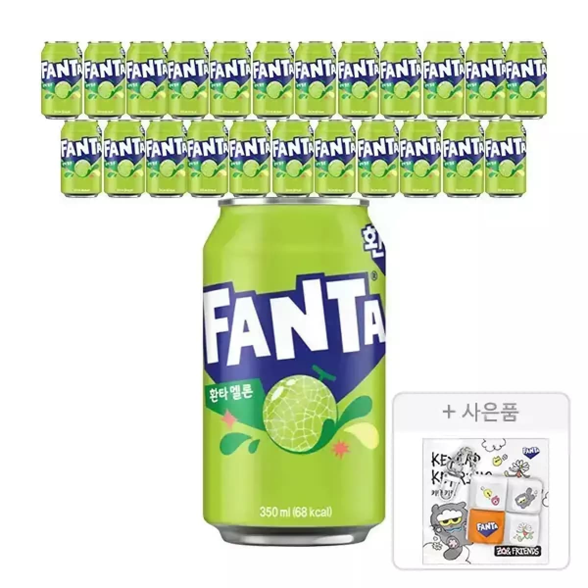 [11번가] 환타 멜론 350ml 24개 (티멤 12,380원/무료) (무료배송)