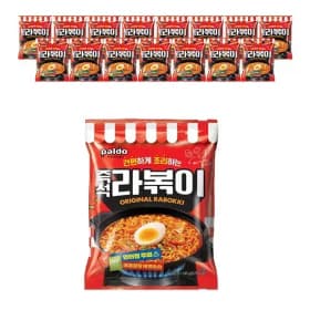 [11번가] 팔도 즉석라볶이 145g 4입 4개 (총 16봉) (22,080원 / 무료배송)