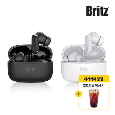 [카카오] 브리츠 최신 6.0V 블루투스 액티브 노이즈캔슬링 이어폰 MUSEPOP3 (24,900원/무료) (무료배송)