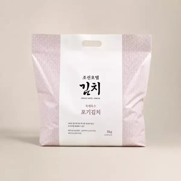 [네이버] 조선호텔 김치 포기김치 4kg 배추 (29,800원 / 무료배송)