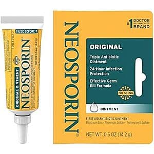 [Amazon] 0.5-Oz Neosporin Original First Aid Triple Antibiotic Ointment ($2.70 / (약: 3,820원))
