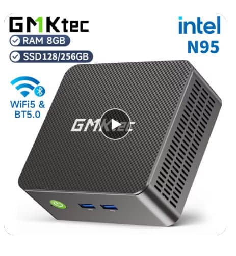 GMKtec G3S 미니 PC ($94.53), FIREBAT R3 미니 PC ($190.41)...