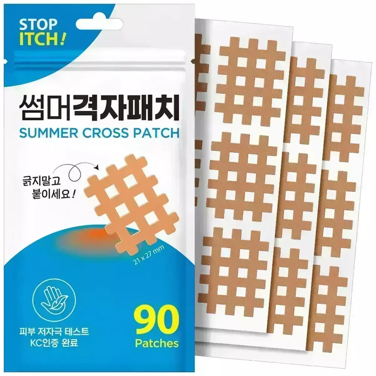 [11번가] T쇼페 아텍스 썸머격자패치 90매 4,950원 티멤할인가 (무료배송)