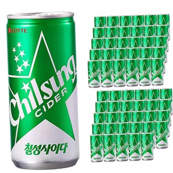 [지마켓] 칠성사이다 210ml 30캔 + 350ml 24캔 + 짐색 1개 (22,900원 / 무료배송)