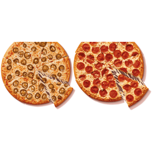 [Slickdeals] Little Caesars Restaurant: Large 1-Topping Custom Round Pizzas 2 for ($9.98 / (약: 14,120원))
