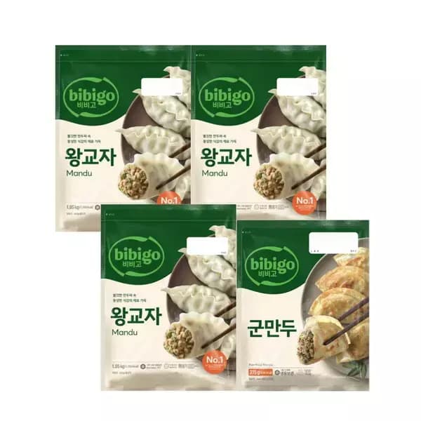 [지마켓] 비비고 왕교자1.05kg x3개 + 315g x1개 (23,550원 / 무료배송)