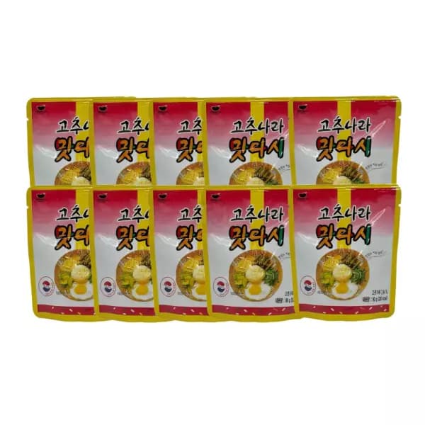 [쿠팡] 고추나라 맛다시 양념, 90g, 10개 (8,500원 / 무료배송)
