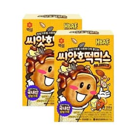 [11번가] 백설 HBAF 씨앗호떡믹스 허니버터맛 310g, 2개 (14,800원 / 무료배송)
