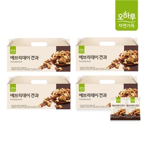 [CJ온스타일] 에브리데이 견과 4박스 (85,900원 / 남음)