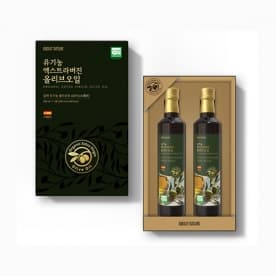 [알토란마켓] [임박] [어바웃네이처] 유기농 엑스트라버진 올리브오일 250ml x 2병 (무료배송) (19,900원)