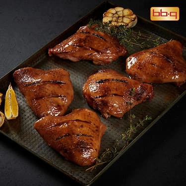 [카카오] BBQ 스모크 바베큐 치킨 560g 4개입 x 3세트 총 12조각 (26,412원 / 무료배송)
