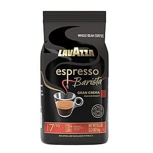 [Amazon] 2.2-Lb Lavazza Espresso Barista Gran Crema Whole Bean Coffee Blend ($13.50 / (약: 19,105원))