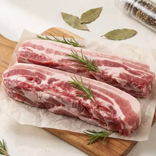 [지마켓] 바베큐/수육용 통삼겹살 총 1KG+전고객 순댓국1인분 증정 (11,940원/무료) (무료배송)