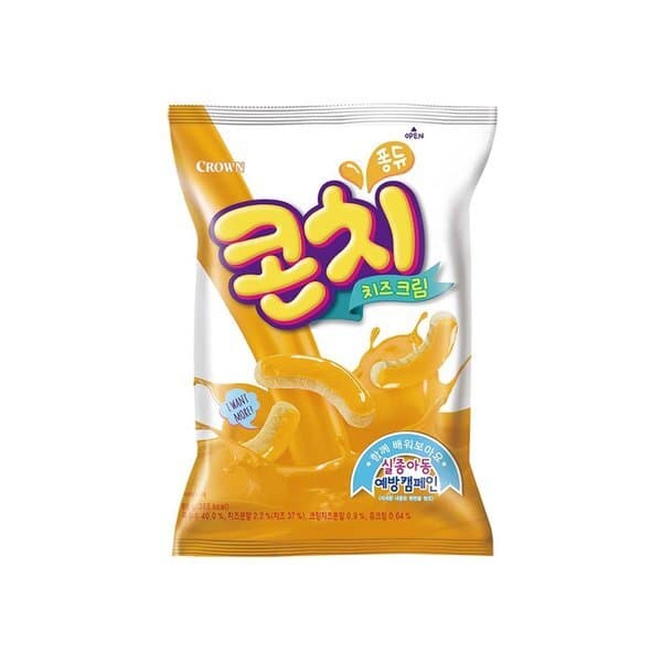 [쿠팡] 크라운 콘치 치즈크림 66g 4개 (3,920원 / 무료배송)