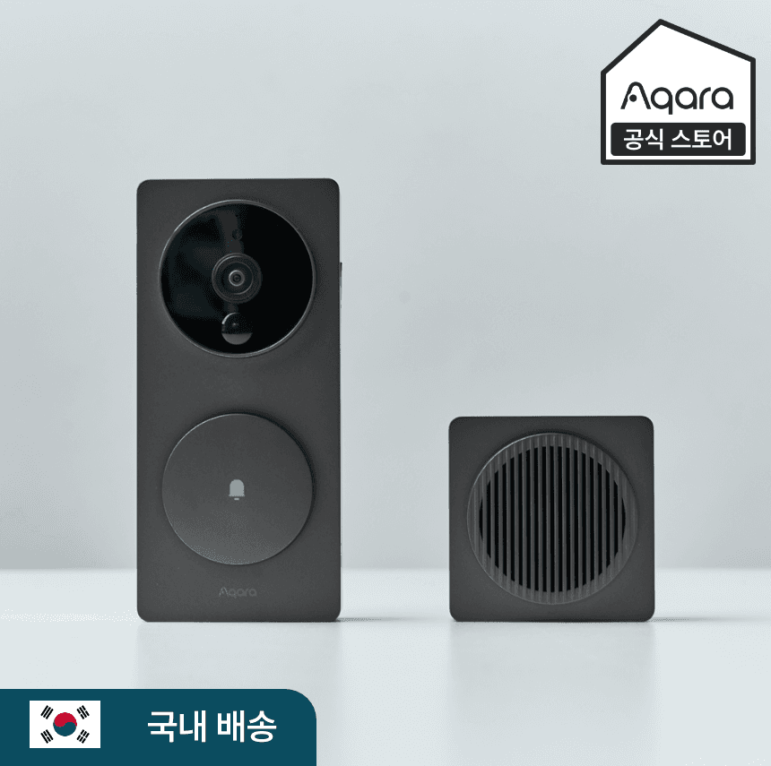 [한국본사정품] 아카라 스마트 비디오 도어벨 G4 (235,545원 / 무료배송)