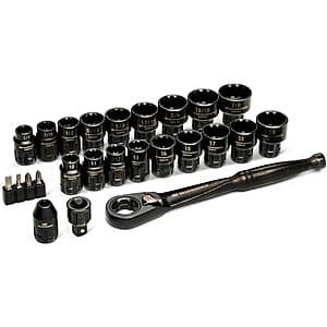 [Amazon] 25-Pc GEARWRENCH 3 8" Drive Pass Through Ratchet & Socket Set ($31.99 / (약: 45,272원))