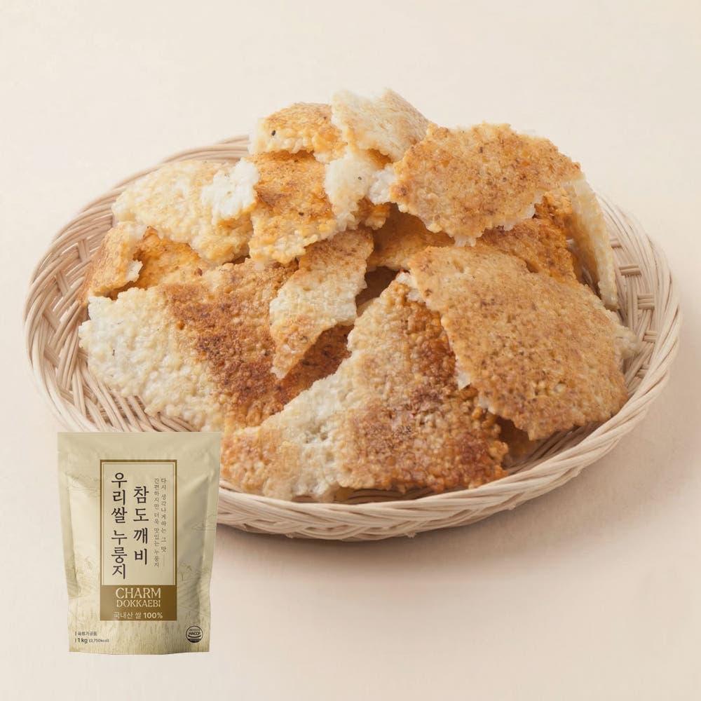[네이버] 국내산 쌀 황동 누룽지 1kg x 2개 (8,500원 / 무료배송)