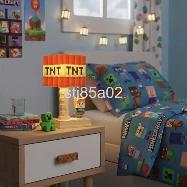 [지마켓] 2개세트 Minecraft 마인크래프트 TNT 크리퍼무드등(22,300원/무료) (무료배송)