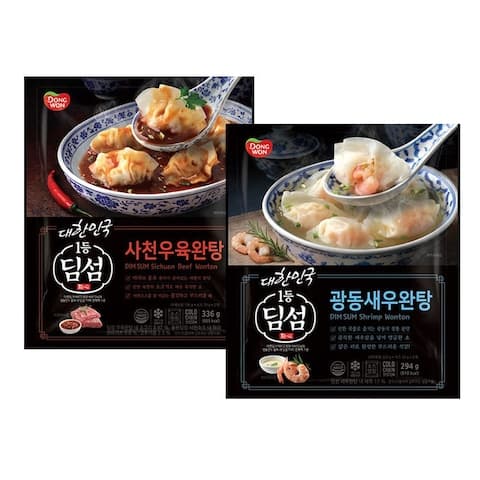 [오늘의집] 딤섬완탕(사천우육완탕/새우완탕) 4개 2종 + 새우하가우 선착순 증정 (17,978원/무료) (무료배송)