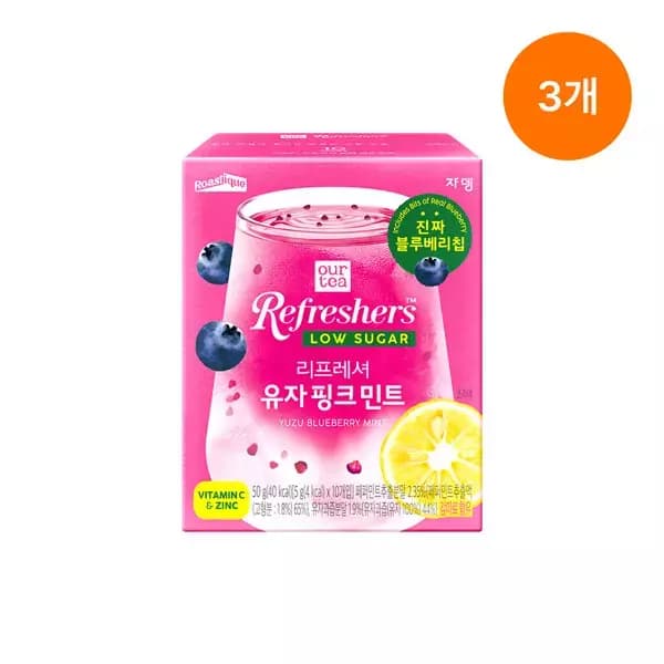 [카카오] 쟈뎅 아워티 리프레셔 10P 3종 SET 골라담기 (딸기아사이/유자민트/피치망고) (8,900원/무배)