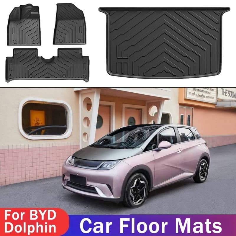[알리익스프레스] BYD 돌핀 LHD 2021-2026용 TPE 풋매트 및 트렁크매트 ( ($55.97 / (약: 79,208원))