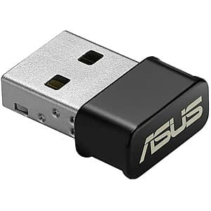 [Amazon] ASUS USB-AC53 AC1200 Nano USB Dual-Band Wi-Fi 5 Wireless Adapter ($7.99 / (약: 11,307원))