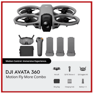 [Slickdeals] DJI Avata 360 Motion Fly More Combo w Goggles N3 & 3 Batteries ($589.70 / (약: 834,543원))