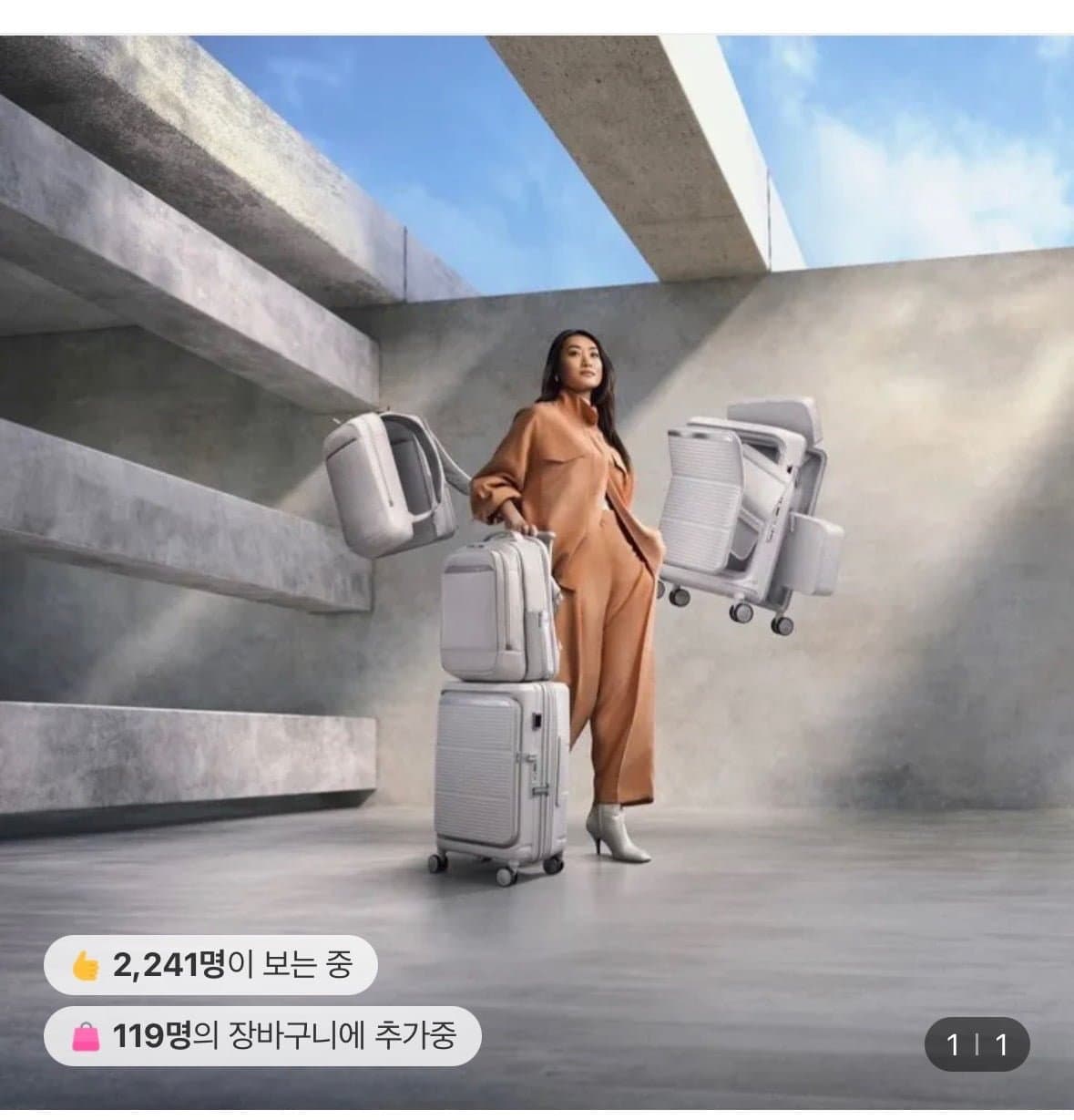 [롯데온]쌤소나이트 APINEX, PARALUX 등 베스트 캐리어 최대 55% OFF (179,460원/무료)