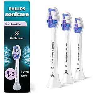 [Amazon] 3-Pk Philips Sonicare S2 Toothbrush Heads ($18.75 / (약: 26,456원))