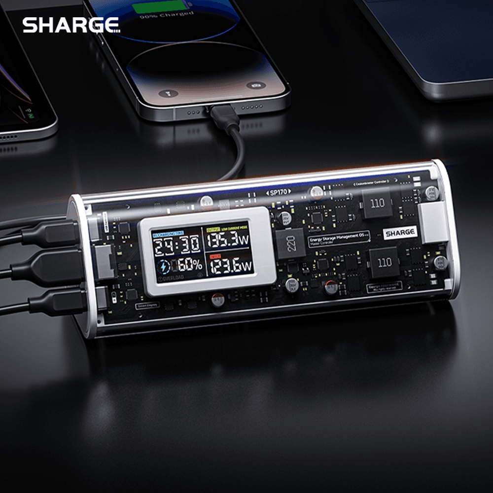 [알리익스프레스] 샤지 샤긱 170W 24000mAh 보조배터리 ($68.63 / (약: 96,836원))