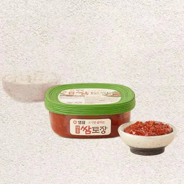 [쿠팡] 샘표 시골식 쌈토장 튜브형, 350g, 2개 (5,480원 / 무료배송)