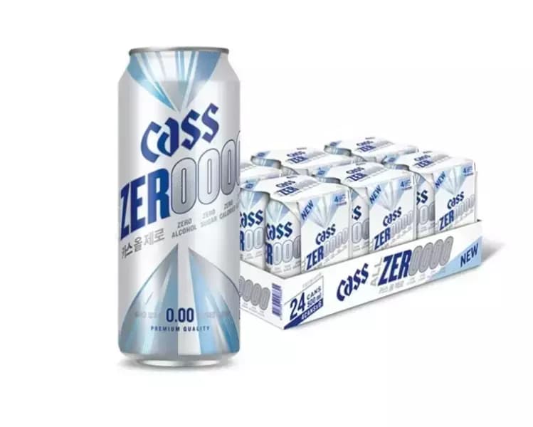 [지마켓] 카스 올제로 500ml 24캔 알콜 ZERO 칼로리 ZERO 슈가 ZERO 글루테 ZERO (18,620원/무료) (무료배송)