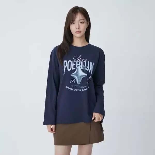 [네이버] 플라스틱아일랜드 레터링 긴팔티셔츠 23,000원 무배